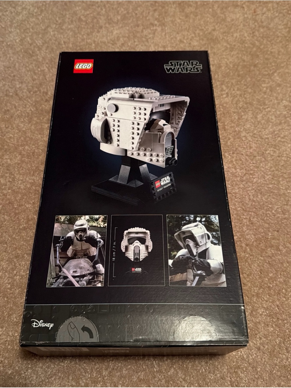 New In Box LEGO Star Wars Scout Trooper Helmet (75305) building set - Picture 1 of 6